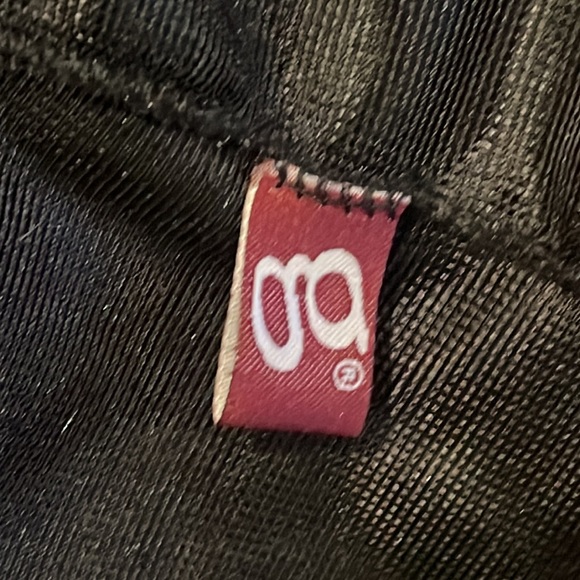 Gena Accessories black faux fur and mesh cardigan vest one size - Picture 3 of 5